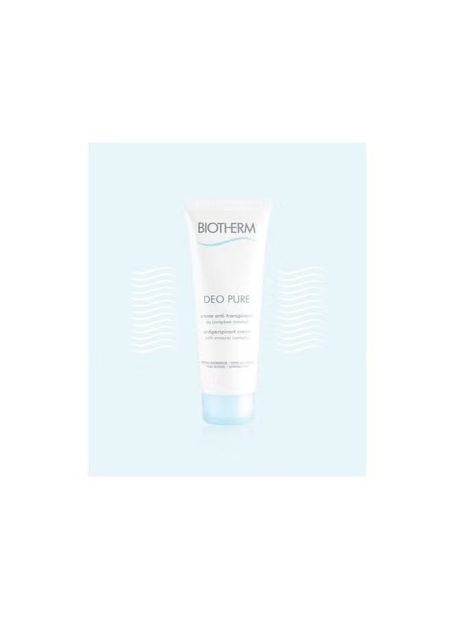 Biotherm Deo Pure Antiperspirant Cream 75ml - Image 2